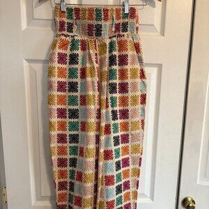 Lucy & Yak Multicolor Patterned Trousers